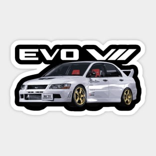 evo vii advan racing rcii Sticker